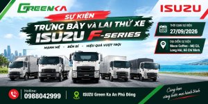 Lái thử Isuzu F-Series tại GreenKa