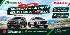 Sự kiện lái thử MU-X D-MAX tại Long Hải