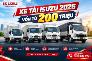 Vốn mua xe Isuzu từ 200 triệu tại GreenKa