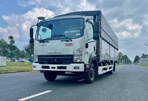 Isuzu FRR 650 thùng mui bạt bửng nhôm