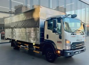 Isuzu FRR 650 thùng tập lái dài 7,4m cao 2,3m